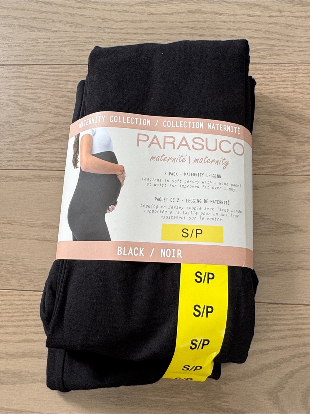 Two pack - Parasuco Maternity Leggings - Black